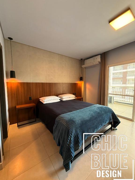 Chic Blue Design com Vaga de Garagem - Bed and Breakfast São Paulo