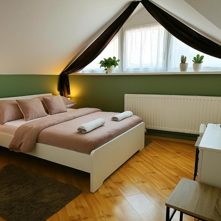 Zöld Sziget Üdülőház - Chambres d'hôtes Egerszalók