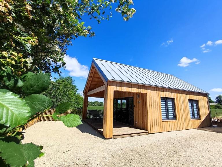 Le chalet de Joyce spa et piscine - Ferienwohnung Saint-Aubin-des-Préaux