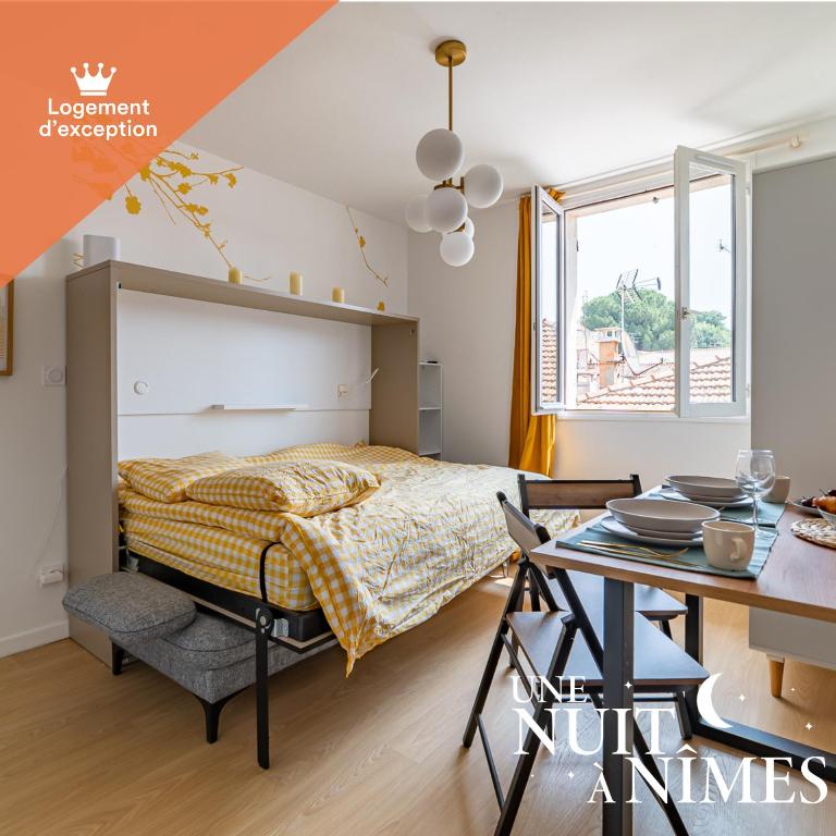 Golden Studio - View & Provençal Charm - B&B Nimes