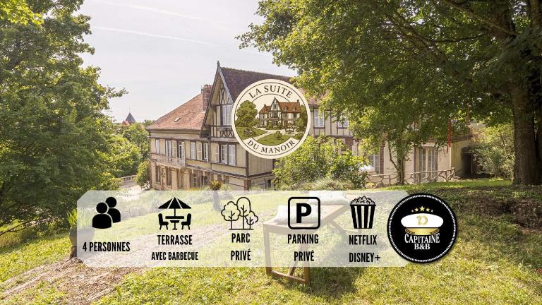 La Suite du Manoir - Champagne et Sérénité - B&B Chappes