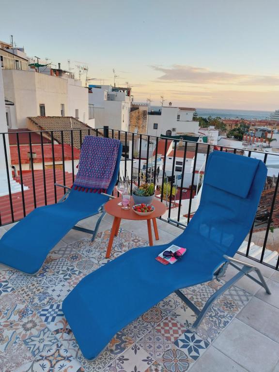 Andalusian House with Sea View in the Old Town - B&B Almuñécar