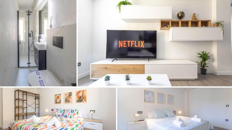 Santander Centro I 4 hab I Ocio I Wifi I Moderno - B&B Santander