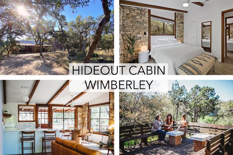 Hideout Cabin - private retreat just 15 mins from Wimberley! - B&B Wimberley