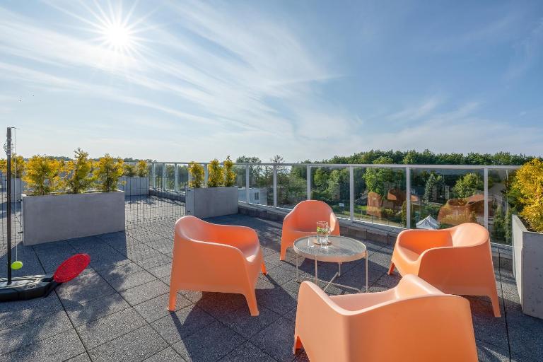 Apartament 3MOLA Ku Morzu - Basen, Balkon oraz Prywatny Taras na dachu, Free Parking, 150 metrów do Morza - Ferienwohnung Henkenhagen