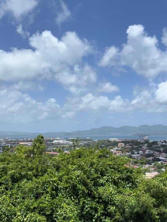 Appartement élégant avec vue et climatisation - B&B Fort-de-France