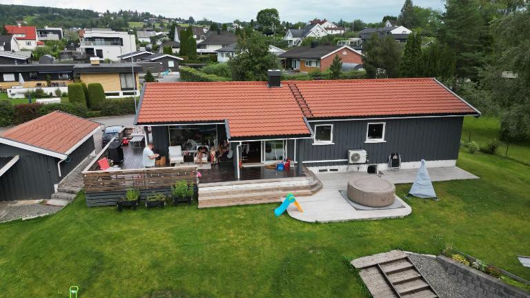 Villekulla - Koselig hus med jazzuci i Hamar - B&B Hamar