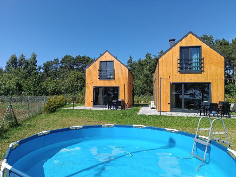 Relakstacja klimatyzowane domki z sauną i jacuzzi blisko Jastrzębiej Góry - Ferienwohnung Mieroszyno