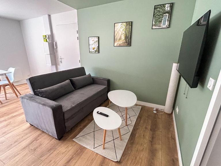 L'Échappée Verte - appartement 1 chambre - B&B Saint-Méloir-des-Ondes