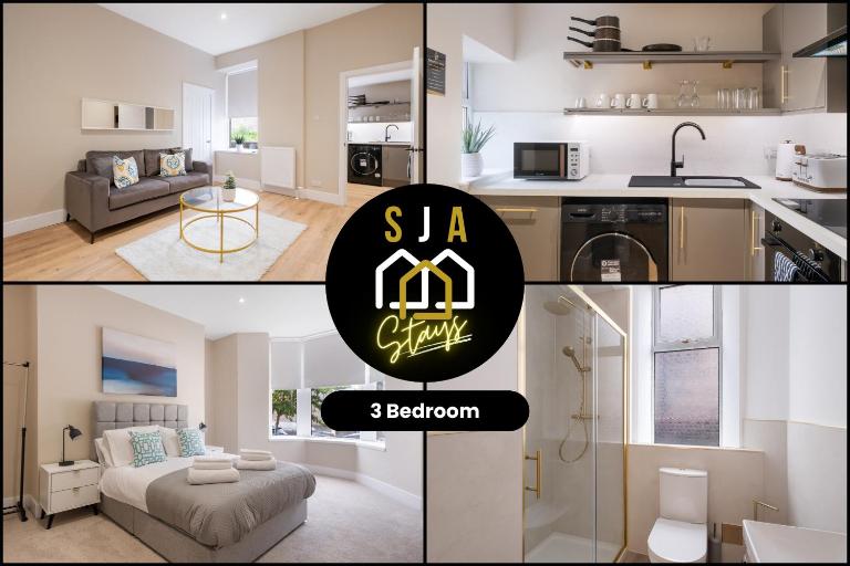 Church Street Residence 2 - SJA Stays - 3 Bed Apartment - Chambres d'hôtes Aberdeen
