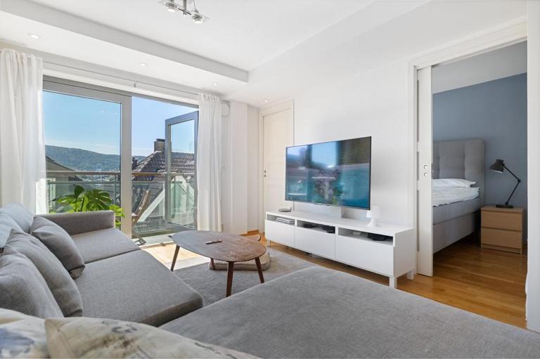 Central Bergen apt w Balcony - B&B Bergen