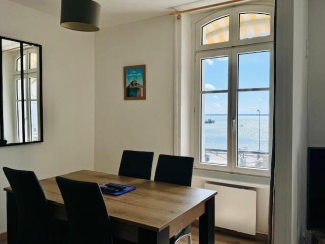 Port de la Houle vue mer - appartement 55 m2 - 1 chambre - Ferienwohnung Cancale