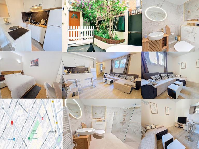 2 Pièces cosy proche Metro - Bed and Breakfast Asnières-sur-Seine