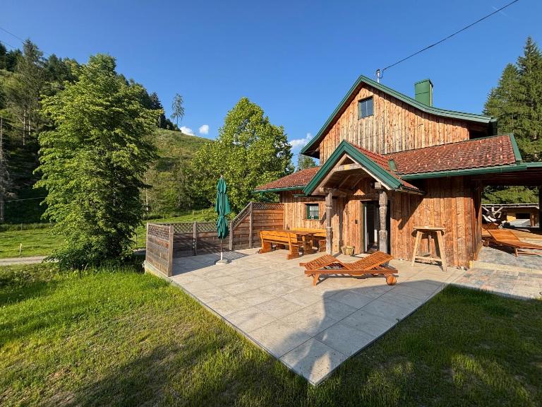 Mein Landhaus I Die Bachklanghütte - Chambres d'hôtes Sankt Veit in der Gegend