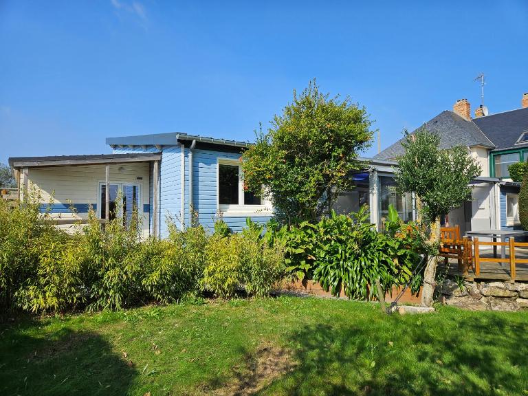 La Maison Du Soleil Couchant - avec jardin - à 250 m de la plage - Véranda - Ferienwohnung Gouville-sur-Mer