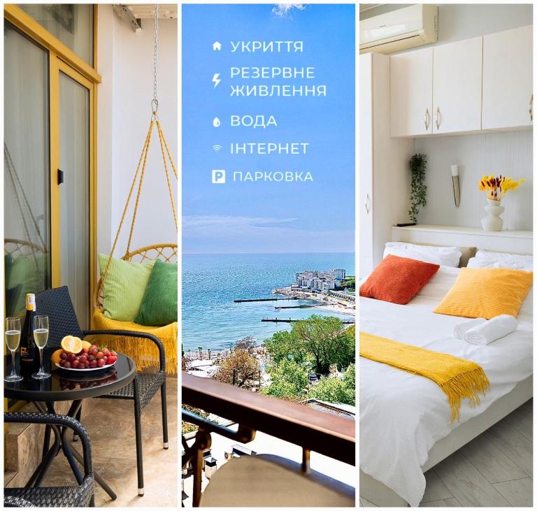 CKey Apartments Terrace SeaView Arcadia - Ferienwohnung Odessa