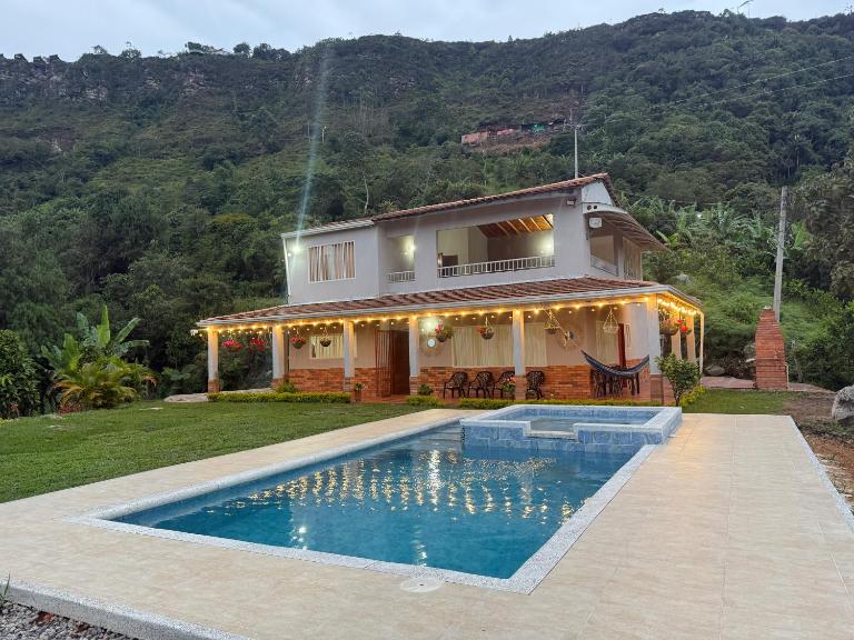 Parcela villa David mesa de los santos - Chambres d'hôtes Piedecuesta
