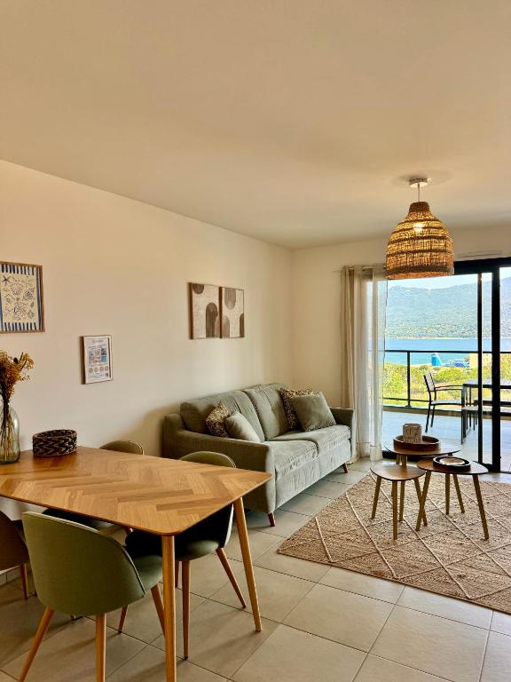 Appart tout équipé et vue sur la mer - Bed and Breakfast Propriano