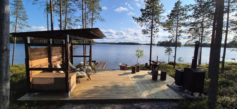 Villa Hilda, cottage by the lake - B&B Posio