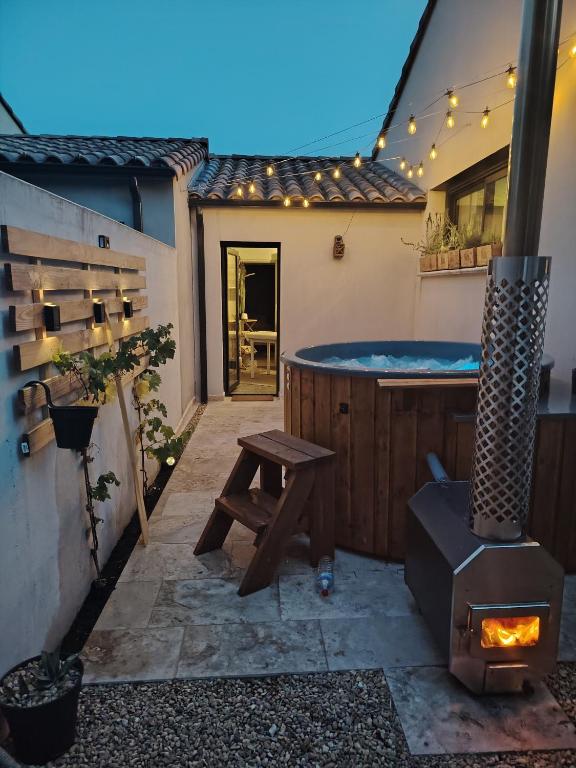 Suite romantique avec jacuzzi privatif - B&B Piolenc