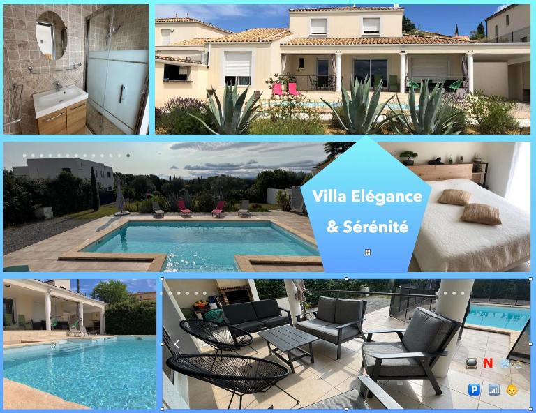 Villa élégance et sérénité - B&B Gignac