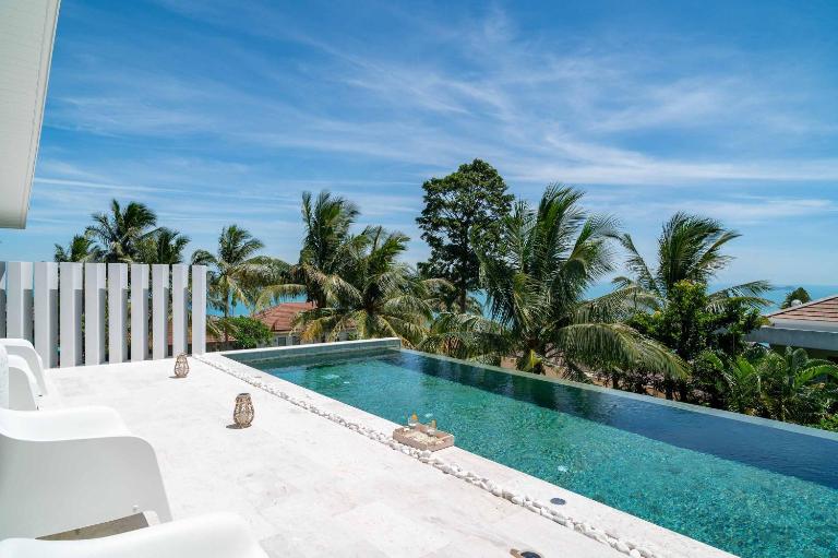 Villa Olympia 2Br Sea View Pool Breakfast - B&B Ban Bang Po