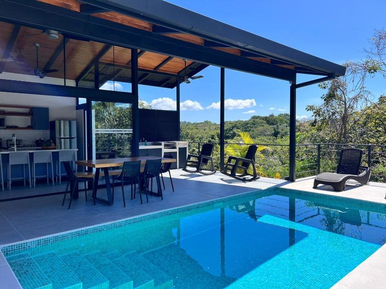 Guanacaste Marbella luxury home with a private pool - B&B Santa Cruz
