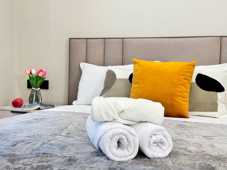 3 room apartment, ЖК Комфорт Сити, flat 135 - B&B Almaty