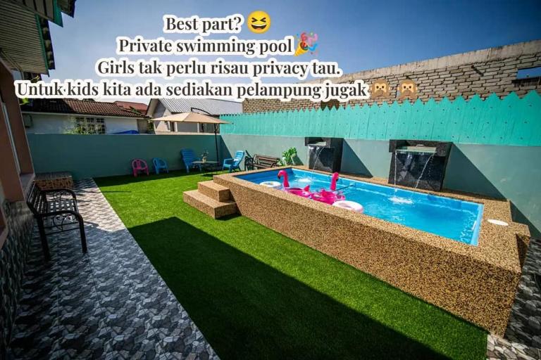 Private Pool Homestay Al-Qari - B&B Kota Bharu