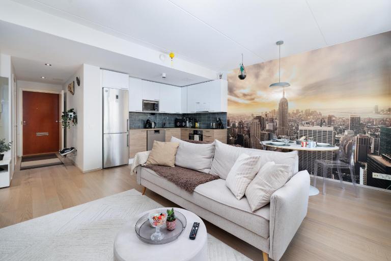 2BR Downtown Apt, Sauna & Sea Views - Chambres d'hôtes Oulu