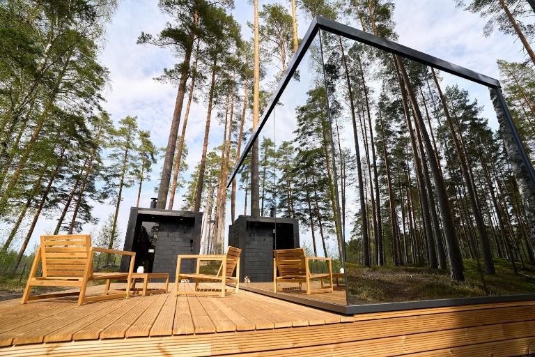 Bejas Lux Mirror Houses - B&B Stūnīši