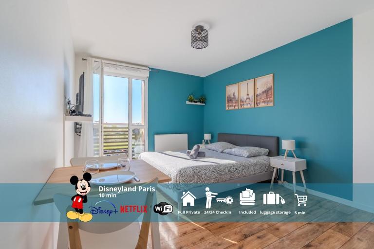 Magical Getaway, 2 pers, 5min Disneyland Paris - Ferienwohnung Montévrain