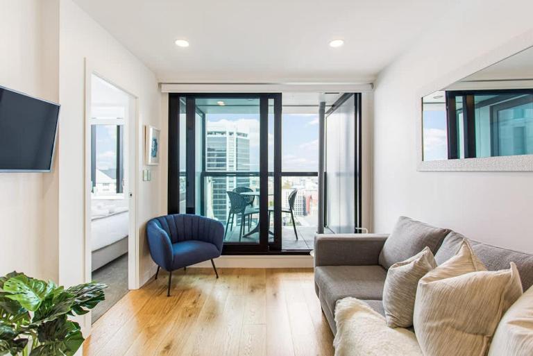 Modern 2BR in CBD w Full Amenities- Zodiak Stays - B&B Auckland
