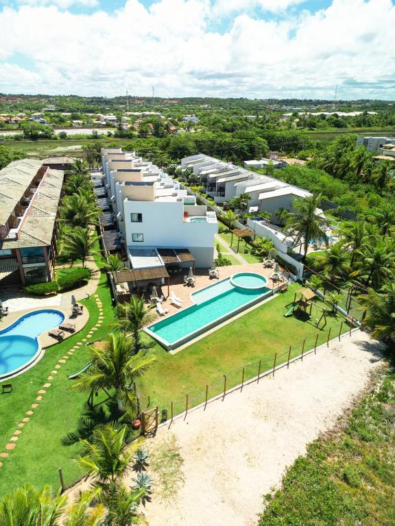Casa Turquesa Pé na areia Piscina infinita Pet friendly Condomínio fechado - Ferienwohnung Itacimirim