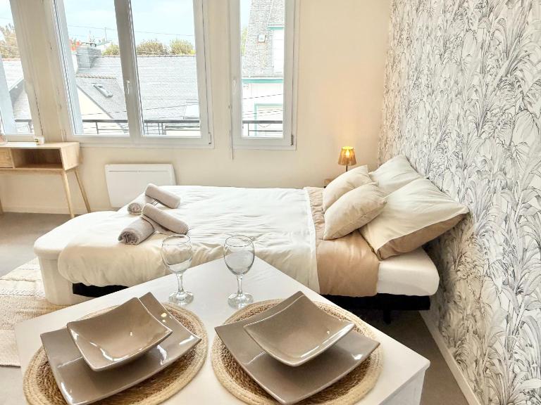 Studio clair rivage centre-ville - B&B Lorient