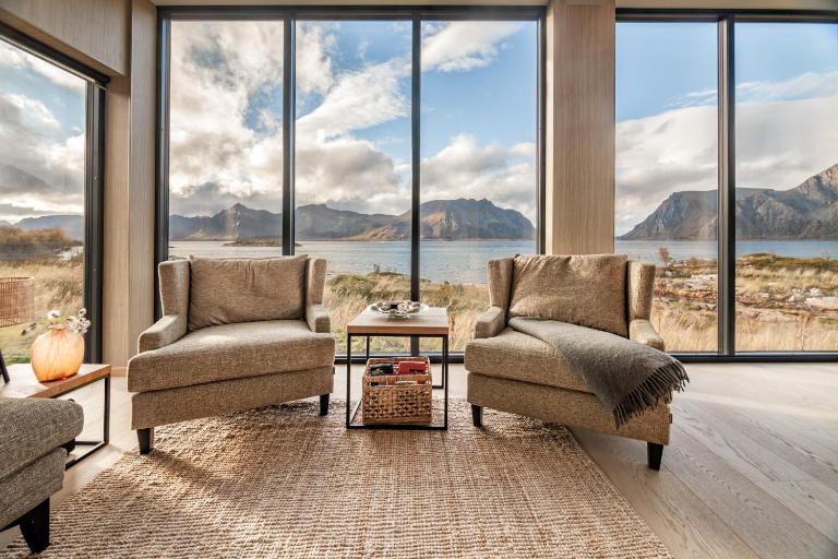 Lyngvær Signature Lodge - Jacuzzi & Sauna - No 27 - B&B Kleppstad