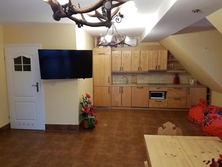 Apartament Baciarski 1 ogromny z tarasem i kominkiem - Chambres d'hôtes Poronin