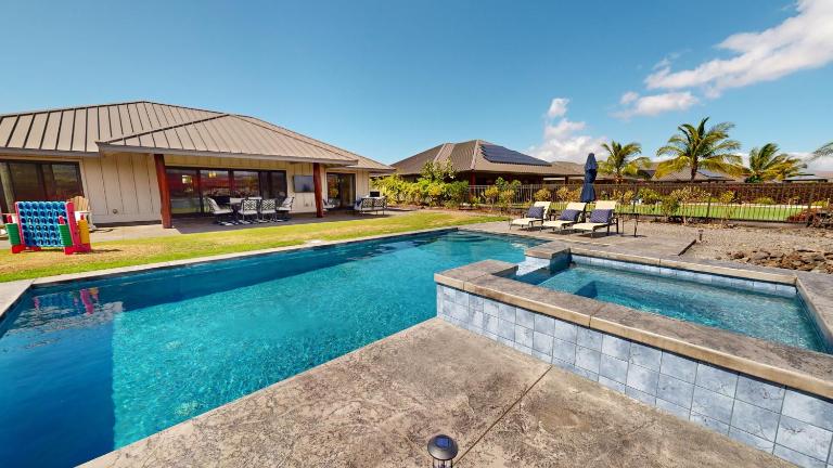 ❤PiH❤ Peaceful Paradise Private Pool and Spa Bikes - B&B Waikoloa