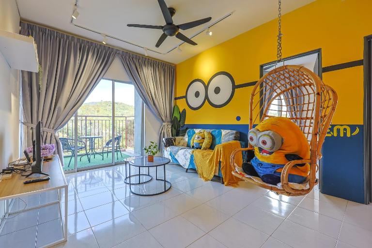 Minion Family Adventure Homestay in Cameron Highlands Clover Home 6-30 - B&B Brinchang