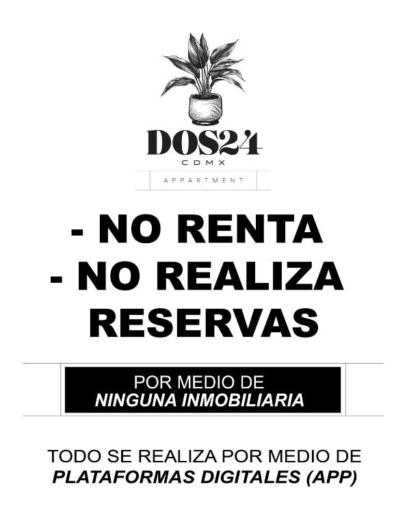 DOS24 Apartment - Bed and Breakfast Mexico-stad