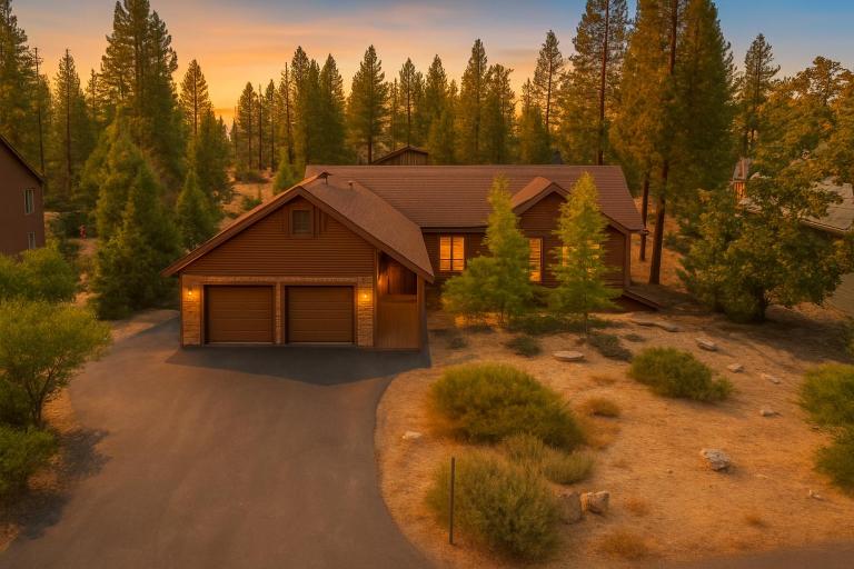The Restful Rose Fireside Vibes AC Comfort - Bed and Breakfast Shaver Lake