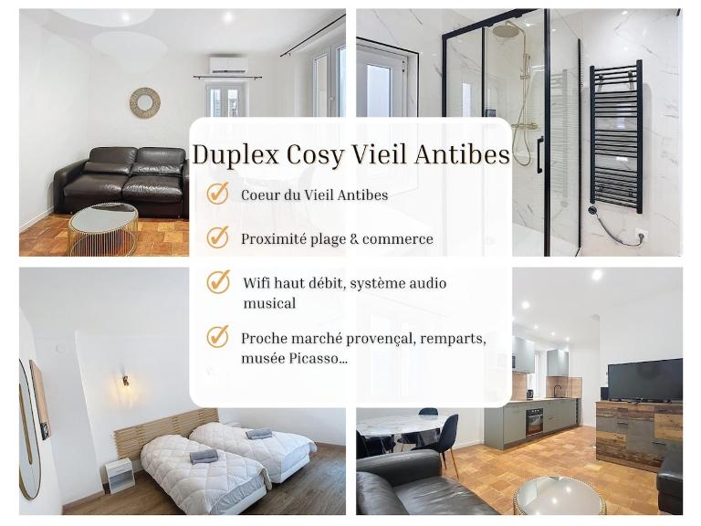 Duplex Cosy Viel Antibes - B&B Antibes