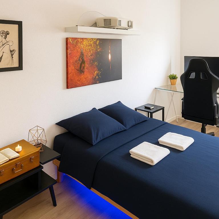 Ideal pro et weekends Wi-Fi Netflix Parking Logement entier - B&B Le Mans