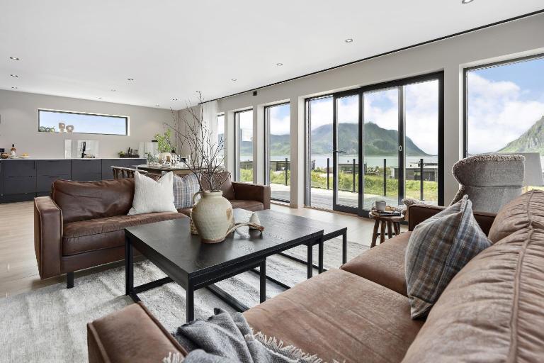 Luxury cabin with Sauna - Chambres d'hôtes Lyngværet