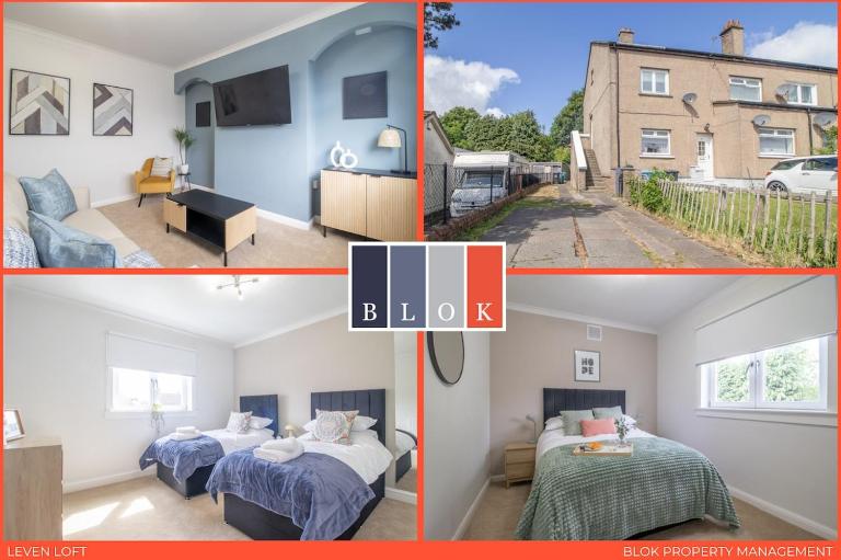 Leven Loft - 2 Bed Flat in Coatbridge - B&B Coatbridge