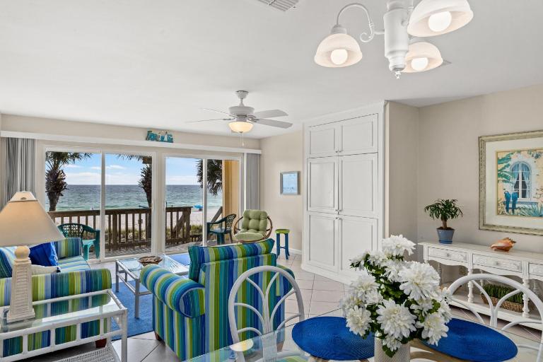 2BD/25BA Gulf Front Townhome near Pier Park! Gulf Views! Beach Access! - B&B Panama City Beach