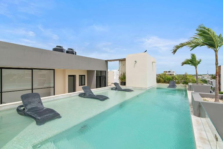Stylish Studio in Zazil-Ha - Rooftop Pool - Bed and Breakfast Playa del Carmen