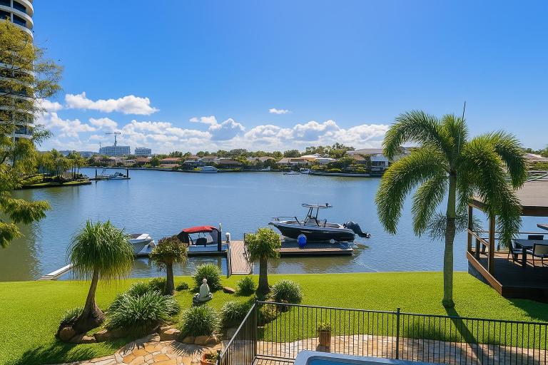 Large Waterfront Property with Spectacular Views & Sunsets - B&B Gold Coast
