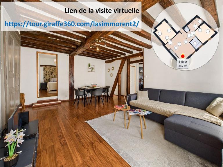 Résidence royale T3 - Ferienwohnung Dreux