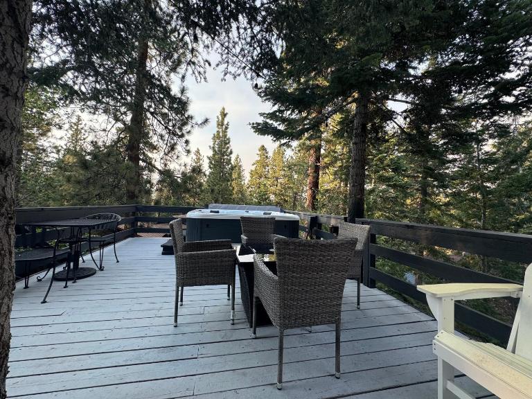 Entire Cabin, Walk to Ski Slopes, Hot Tub, Pet Friendly, Fast WiFi, 2 Parking, 2 Fireplace, Wash & Dryer, Fenced, Fire Pit, BBQ, Hike, Golf, Zoo - Ferienwohnung Big Bear Lake